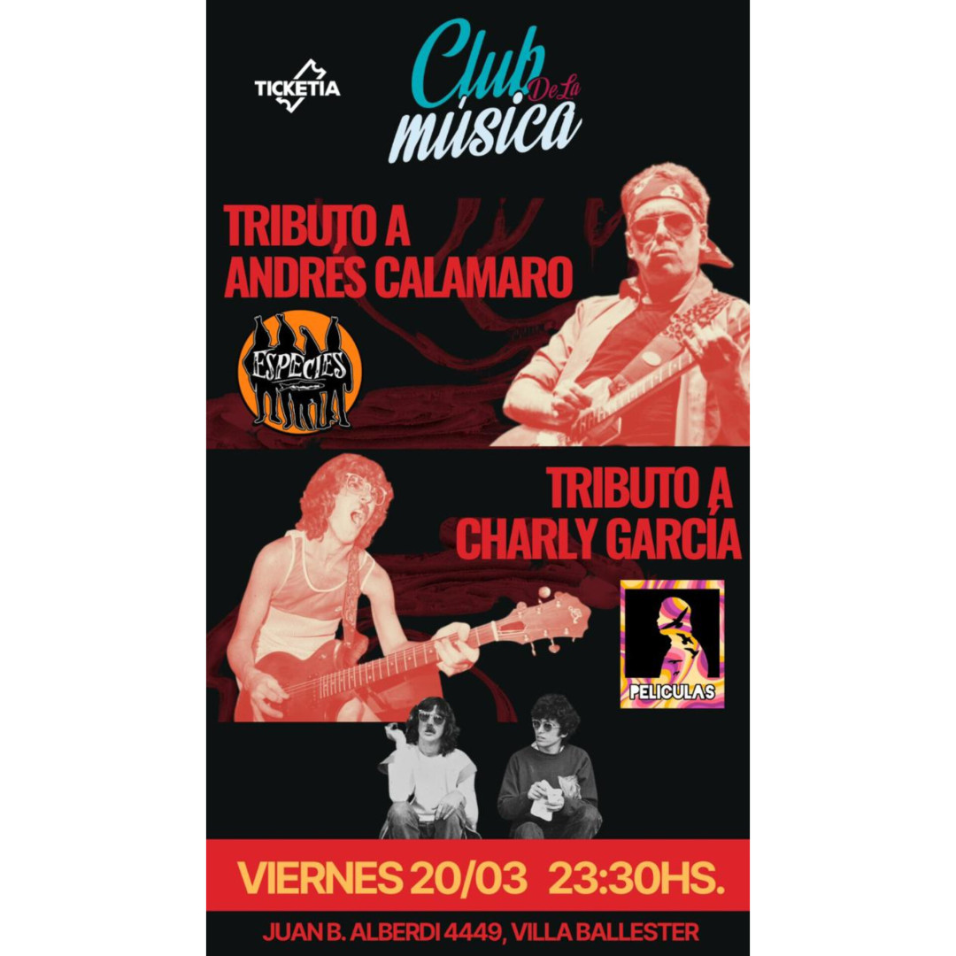 Peliculas + Especies en el Club De La Música