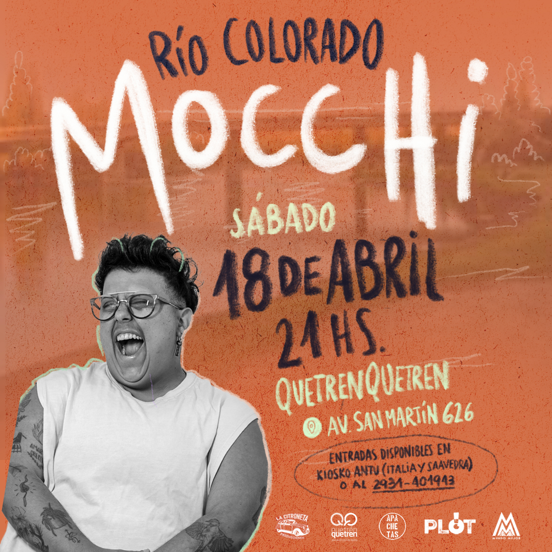 Mocchi en Río Colorado