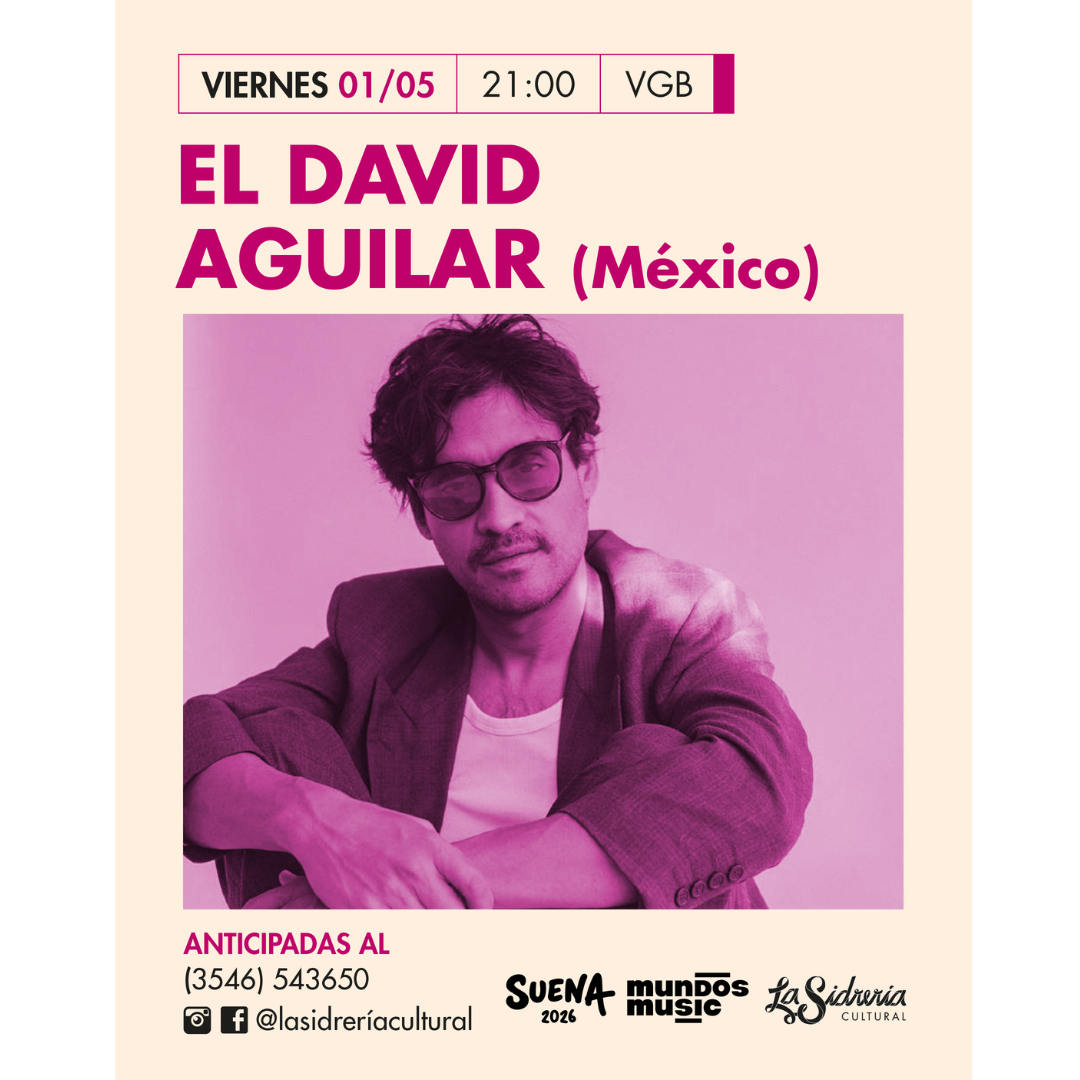 El David Aguilar en La Sidrería Cultural 