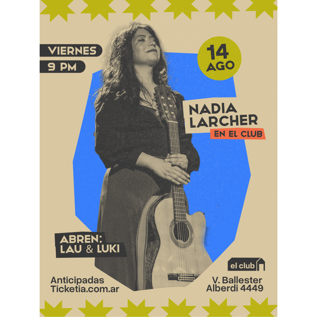 Nadia Larcher en el Club - Villa Ballester