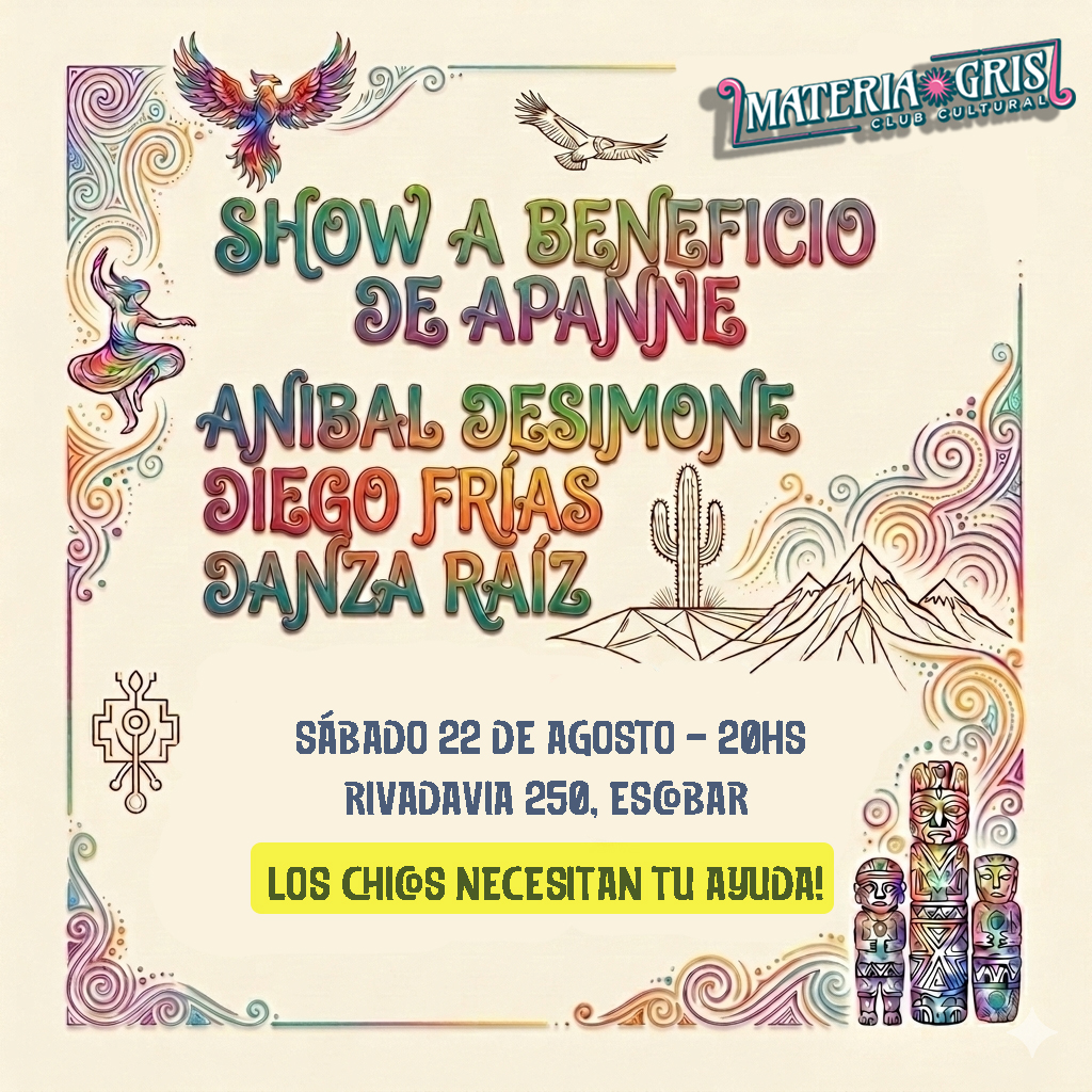 Show a beneficio de Apanne