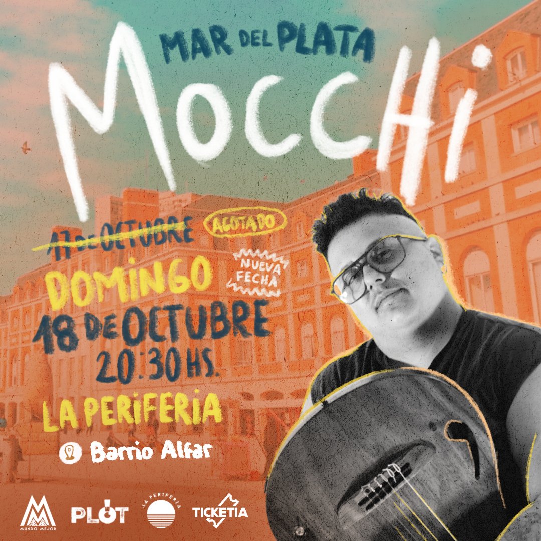 Mocchi en Mar del Plata (nueva fecha!)