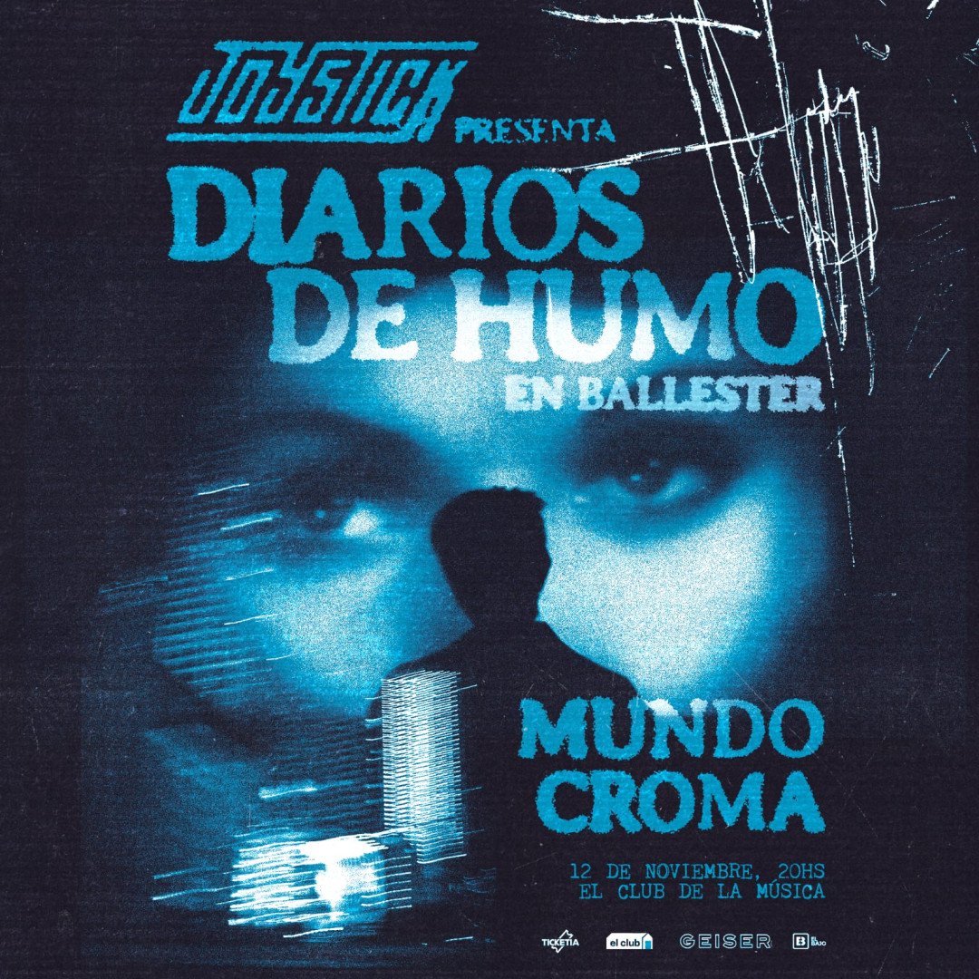 Joystick presenta Diarios de Humo en Villa Ballester (Junto a Mundo Croma)